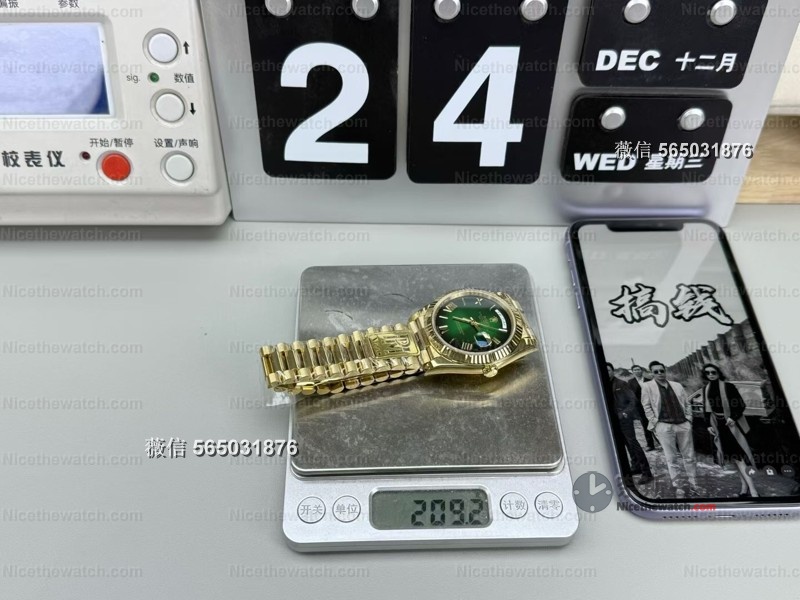 PPM厂劳力士星期日志型复刻表：配重天花板，细节狂魔如何重新定义“顶级复刻”？ | 奈斯探表