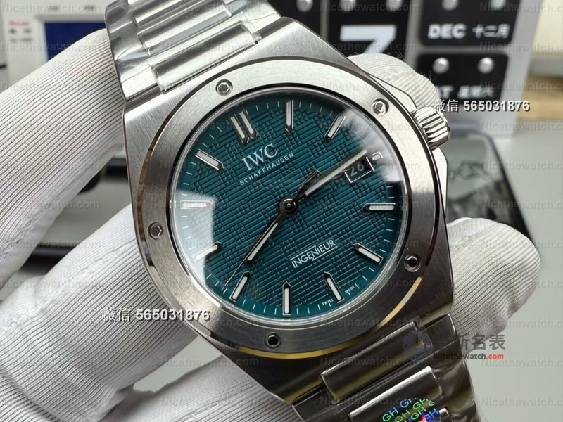 GH厂IWC工程师40快拆版实测：绿盘吸睛、9015改芯稳不稳？值不值得入手？ | 奈斯探表
