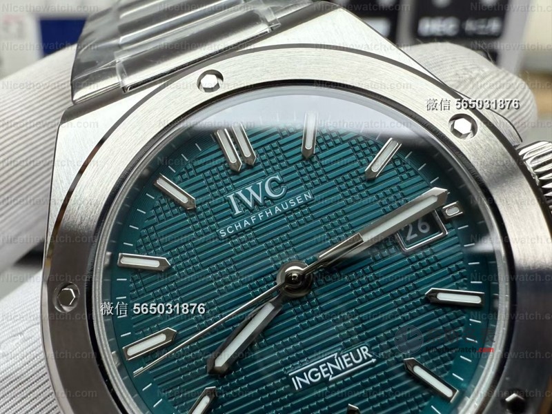 GH厂IWC工程师40快拆版实测：绿盘吸睛、9015改芯稳不稳？值不值得入手？ | 奈斯探表