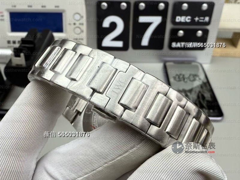 GH厂IWC工程师40快拆版实测：绿盘吸睛、9015改芯稳不稳？值不值得入手？ | 奈斯探表