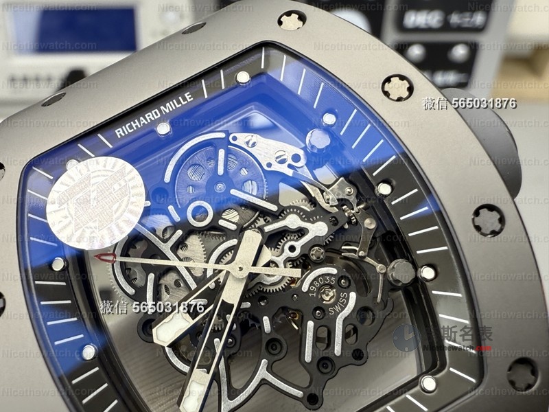 1450硬度“太空灰”上手！ZF厂RM055碳化钛表壳评测：真碳化钛+RMUL2机芯，硬核玩家闭眼 | 奈斯探表