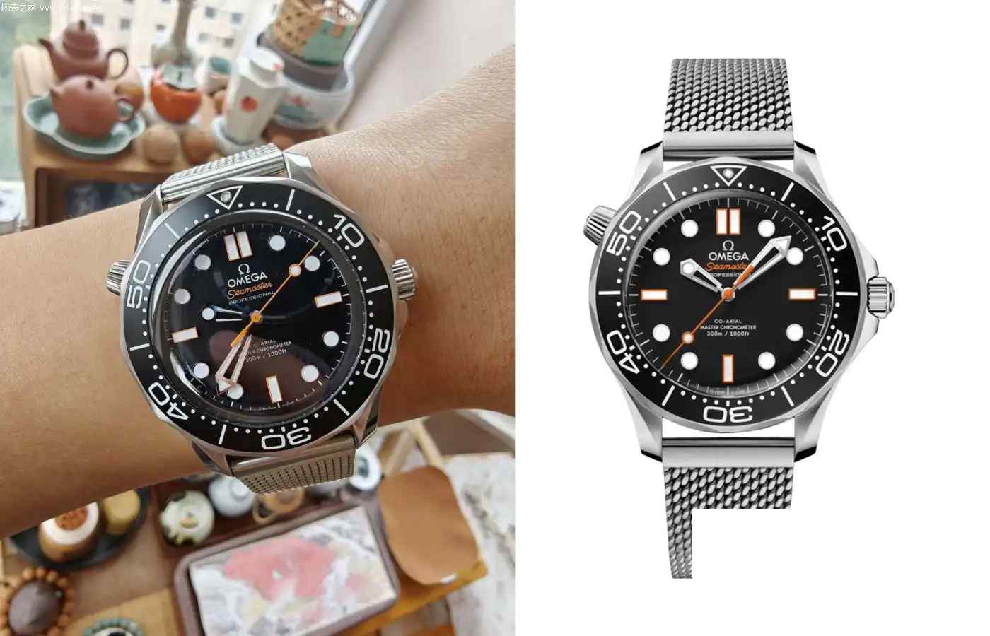 欧米茄海马人气王实测！三款爆款深度解析：海洋宇宙橙圈 vs AT150绿松石盘 | 奈斯探表