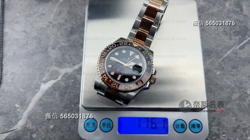 176克压手实测！VS配重版沙士圈细节曝光，外圈紧实不松动，吊打山寨货 | 奈斯探表