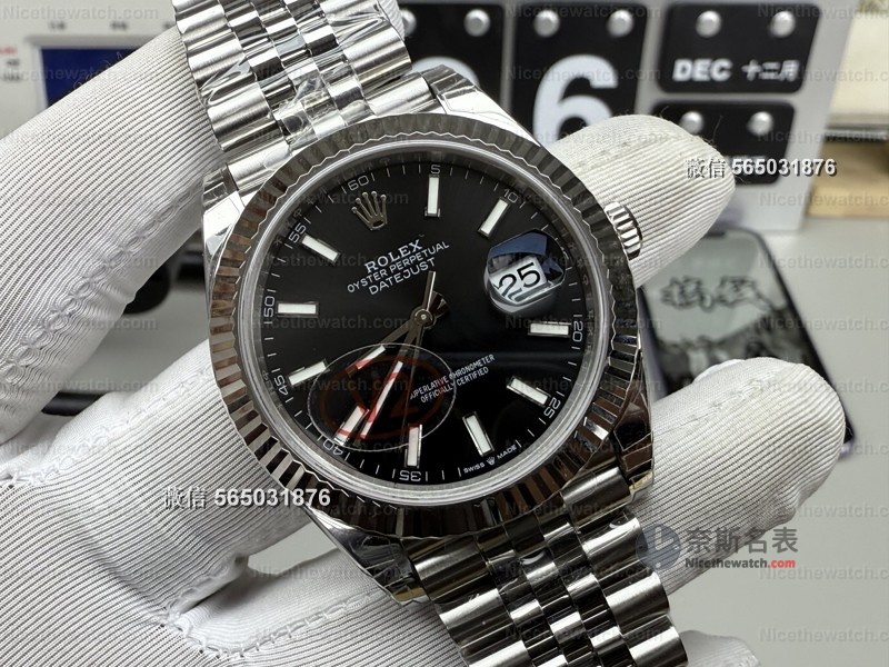 别再买旧版了！VS 41mm黑盘日志V2全面升级，狗牙圈闪、盘面无色差 | 奈斯探表