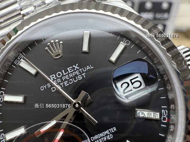 别再买旧版了！VS 41mm黑盘日志V2全面升级，狗牙圈闪、盘面无色差 | 奈斯探表