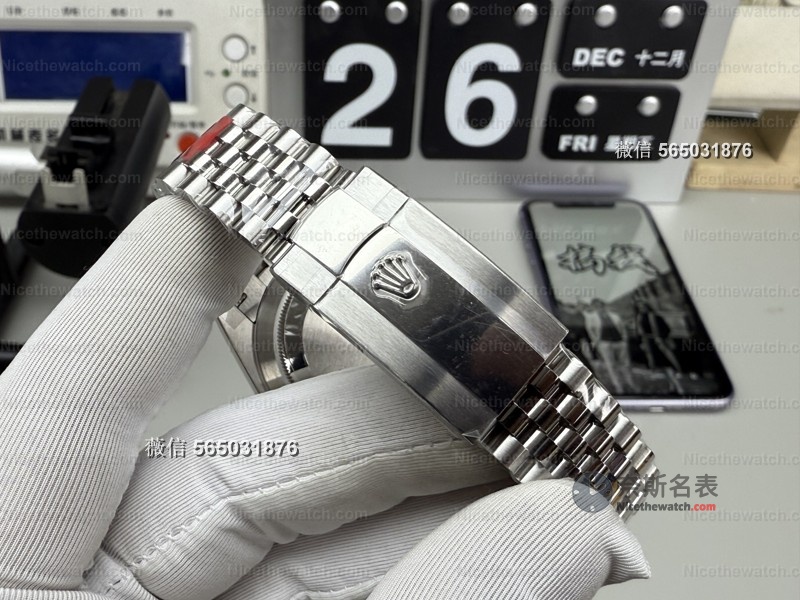 别再买旧版了！VS 41mm黑盘日志V2全面升级，狗牙圈闪、盘面无色差 | 奈斯探表