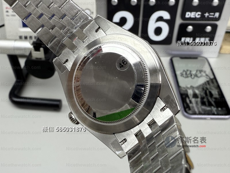 别再买旧版了！VS 41mm黑盘日志V2全面升级，狗牙圈闪、盘面无色差 | 奈斯探表