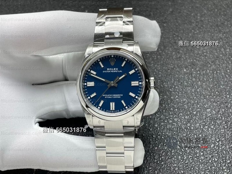 哑光莫兰迪蓝太高级！VS蚝式恒动41mm丹东3230机芯实测，70小时动储真香 | 奈斯探表