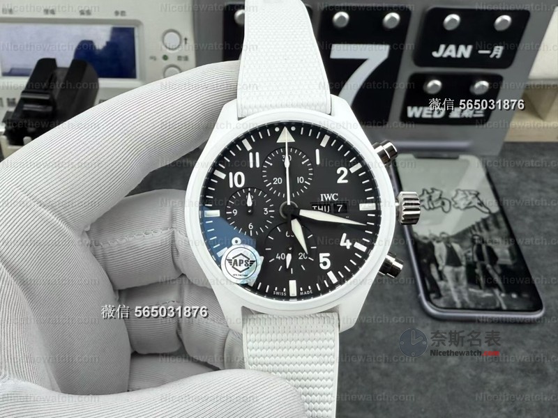 戴了APS太浩湖白陶瓷飞计一周！44.5mm巨无霸+全陶瓷壳，居然不显大？ | 奈斯探表