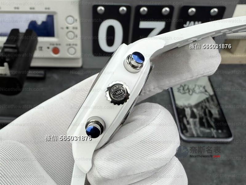 戴了APS太浩湖白陶瓷飞计一周！44.5mm巨无霸+全陶瓷壳，居然不显大？ | 奈斯探表