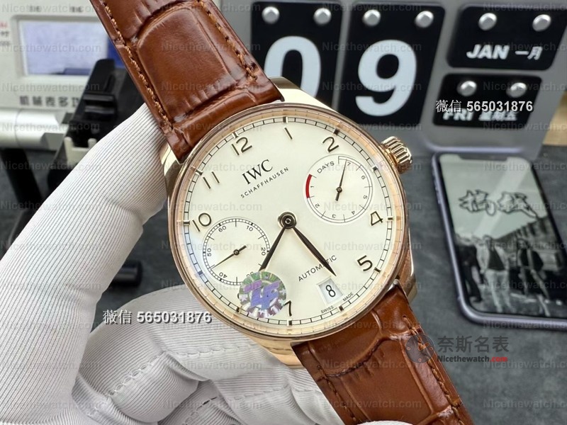 比蓝针更显贵气？ZF万国葡七金针版开箱：细节拉满，连CD纹都对版！ | 奈斯探表