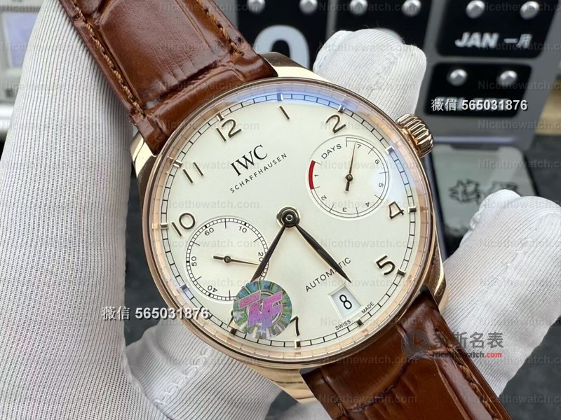 比蓝针更显贵气？ZF万国葡七金针版开箱：细节拉满，连CD纹都对版！ | 奈斯探表