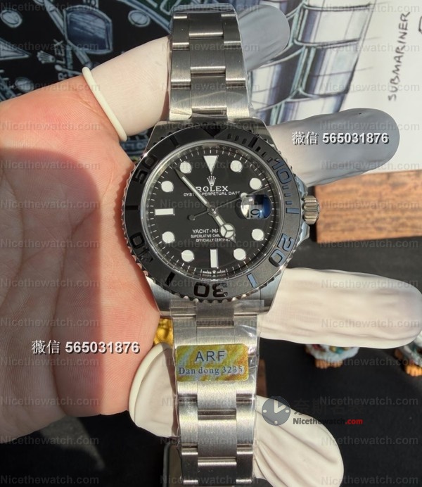 C厂没了别慌！实测ARF钛游艇42mm：107克真钛+丹东3235，平替天花板来了 | 奈斯探表