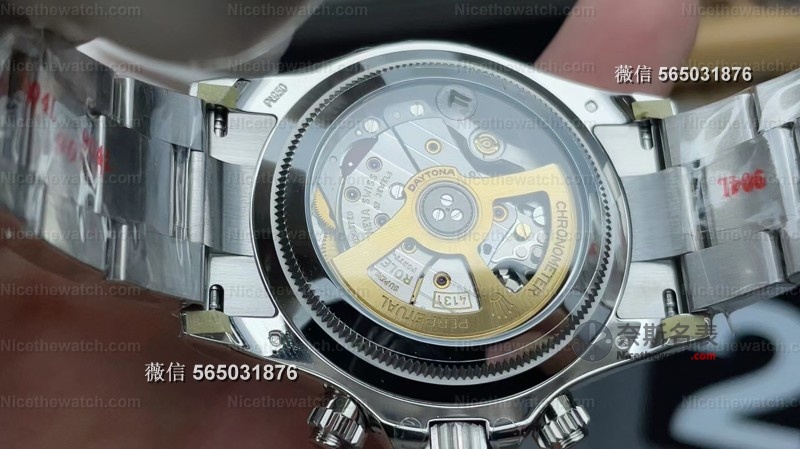 莫桑钻+冰蓝盘+丹东4131！上手VS厂冰蓝钻迪V3配重版，这做工是目前最高版本吗？ | 奈斯探表