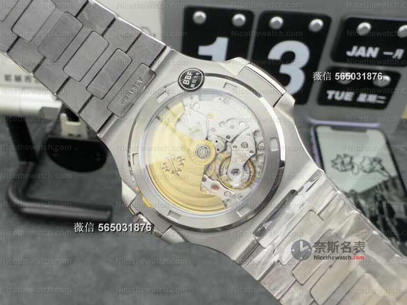 从盘面到机芯全面升级！BBF vs 3K鹦鹉螺5711对比，看完你就知道谁才是真王者！ | 奈斯探表