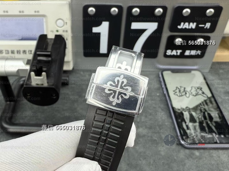 BBF厂百达翡丽5167A黑手雷深度评测：一体324机芯+SW盘面，细节惊艳却有致命短板？ | 奈斯探表