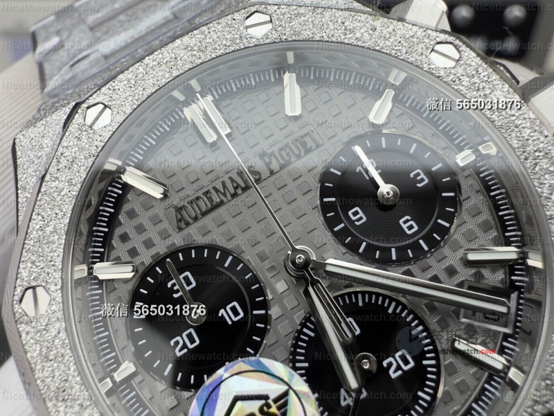 低调才是顶级炫耀！入手APS爱彼26240BC霜金灰盘，朋友都以为是原装！ | 奈斯探表