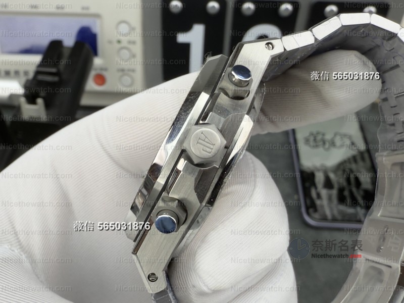 低调才是顶级炫耀！入手APS爱彼26240BC霜金灰盘，朋友都以为是原装！ | 奈斯探表