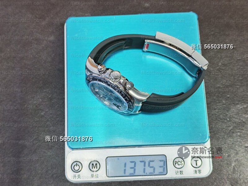 VS厂劳力士灰熊迪通拿深度实测：138克配重+丹东4131机芯，值不值得入？ | 奈斯探表