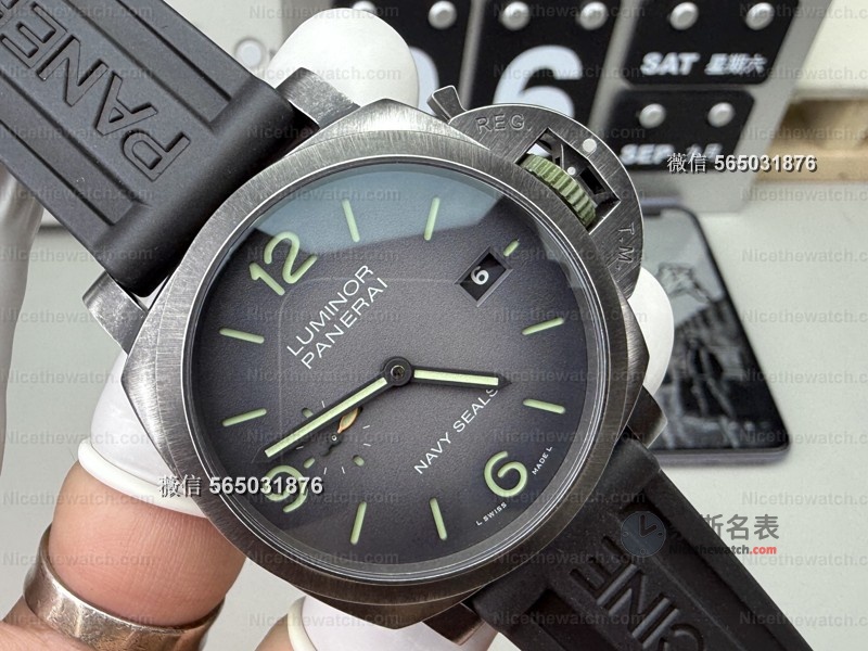 VS厂沛纳海PAM01412深度解析——哑光黑武士的工艺诚意 | 奈斯探表 VS厂沛纳海PAM01412深度解析——哑光黑武士的工艺诚意 | 奈斯探表