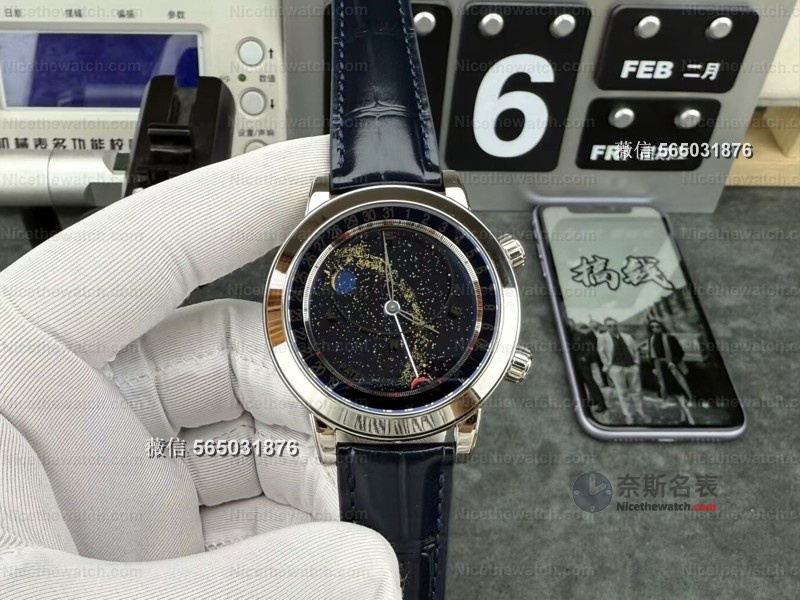 抬腕看见银河挪动？深度体验PPF百达翡丽6102星空三层蓝宝石星空盘真实魅力 | 奈斯探表