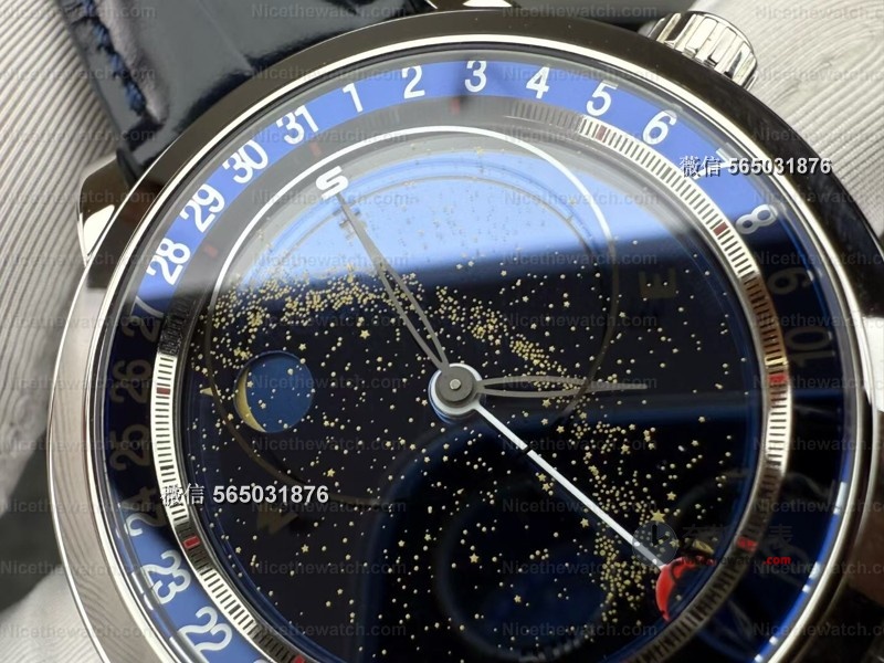 抬腕看见银河挪动？深度体验PPF百达翡丽6102星空三层蓝宝石星空盘真实魅力 | 奈斯探表