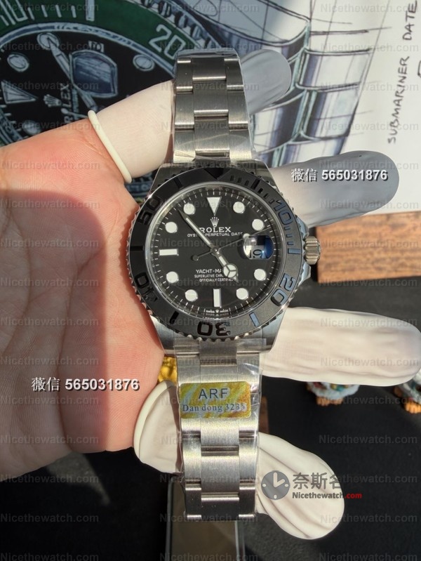 107克超轻体验！ARF厂钛合金游艇名仕42mm深度实测，这质感真的绝了 | 奈斯探表