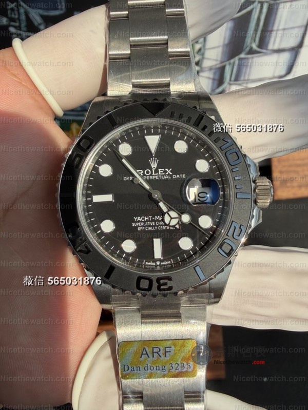107克超轻体验！ARF厂钛合金游艇名仕42mm深度实测，这质感真的绝了 | 奈斯探表