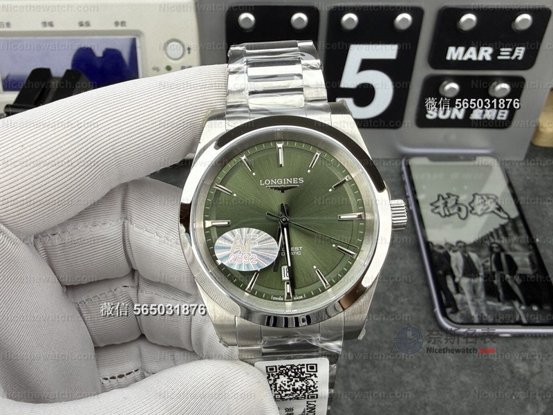 浪琴康卡斯悦动复刻表怎么选？AF厂2824和2892机芯深度对比，200元差价到底值不值？ | 奈斯探表