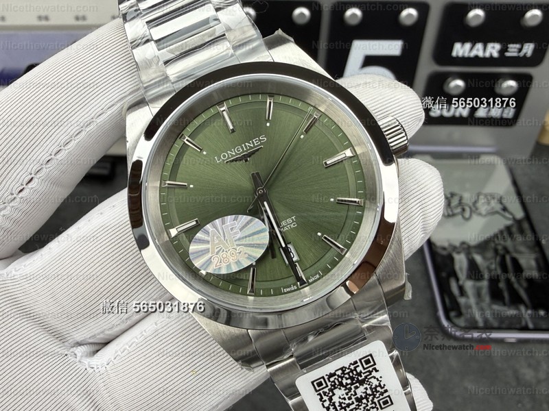 浪琴康卡斯悦动复刻表怎么选？AF厂2824和2892机芯深度对比，200元差价到底值不值？ | 奈斯探表