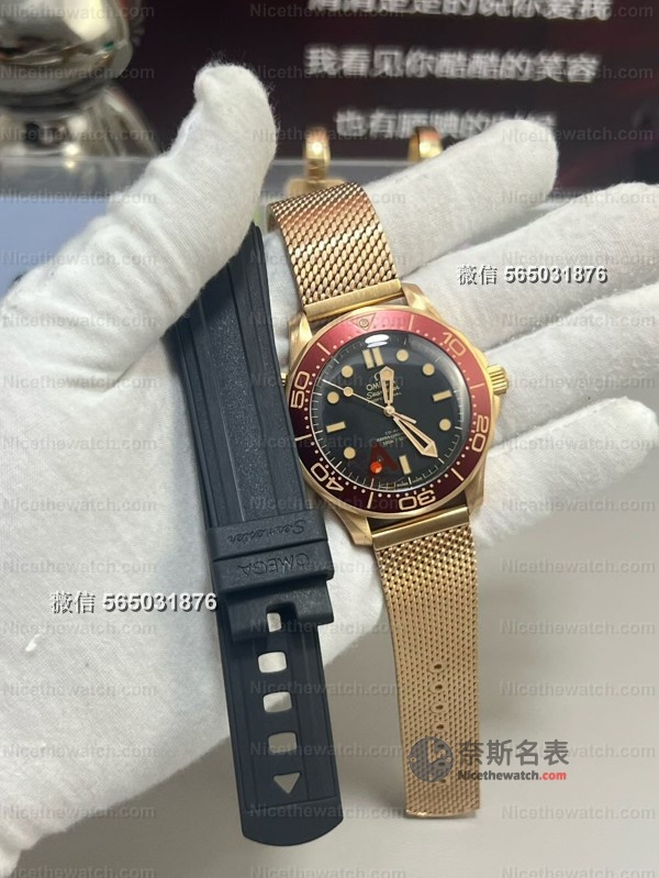 VS工厂复古青铜金海马300深度评测：丹东8806机芯+红金配色值不值得入手？ | 奈斯探表