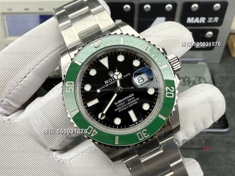 VS厂41mm绿水鬼实测：丹东3235机芯+70小时动力，这款复刻平替太顶了！ | 奈斯探表