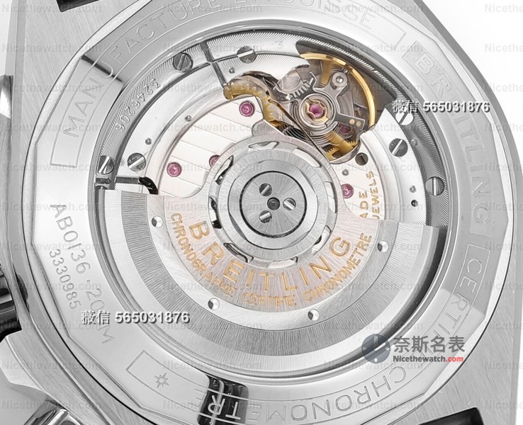 BLS厂百年灵RW5超级机械计时实测：这块"三色箭"真能硬刚原版？ | 奈斯探表