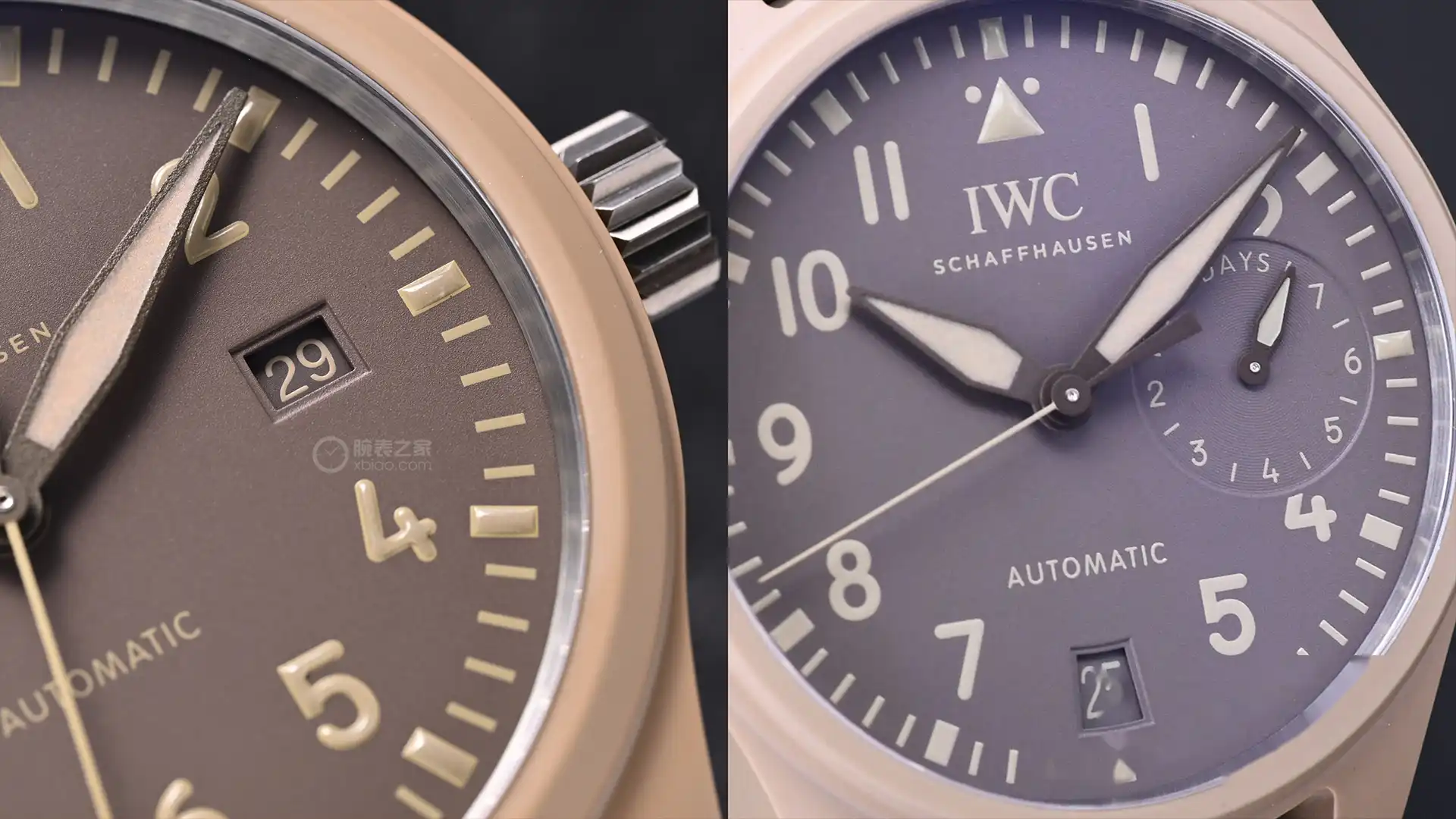 万国飞行员新作：莫哈维沙漠沙色陶瓷41mm，120小时动储，硬核户外风 | 奈斯探表