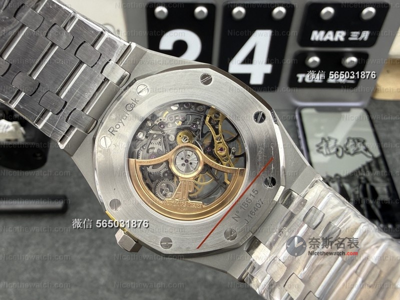THB厂爱彼15407镂空复刻实测：一体镂空机芯，这款"骨架艺术品"真的顶！ | 奈斯探表