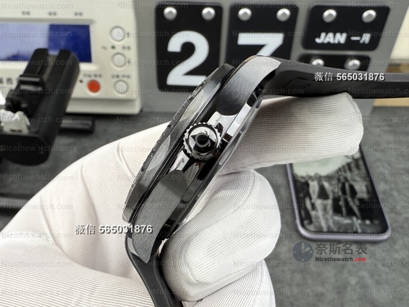 黑武士复刻选哪家？认准OR厂陶瓷滚珠+鱼鳞纹打磨，背透颜值吊打同级，细节狂魔闭眼入 | 奈斯探表