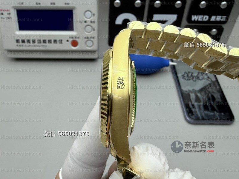 CBD厂黑冰糖V9实测：219克配重+18K真金电镀，这款复刻大金劳太压手了！ | 奈斯探表