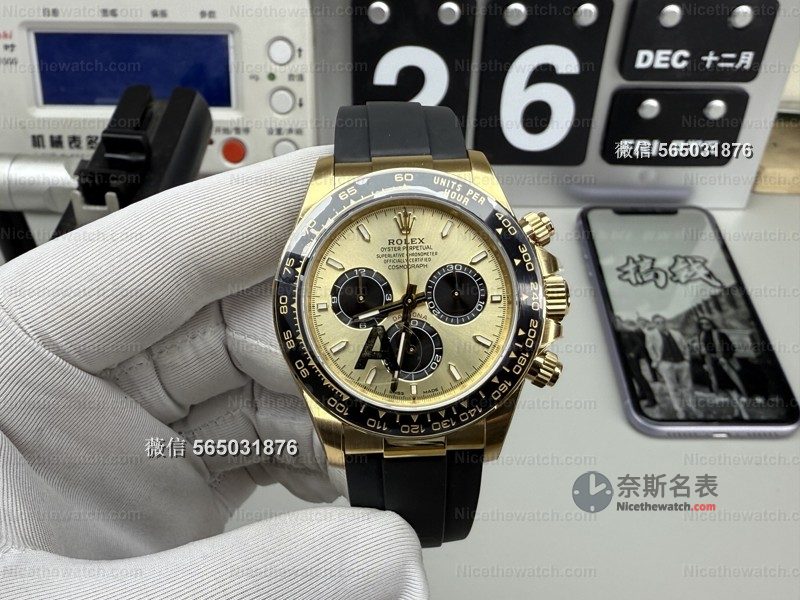 VS厂劳力士余文乐迪通拿实测：这块"金黑配"真的稳吗？ | 奈斯探表